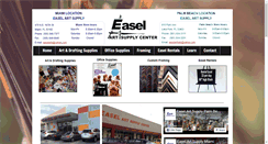 Desktop Screenshot of easelartsupply.com
